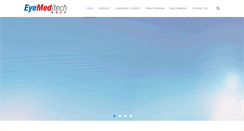 Desktop Screenshot of eyemeditech.com
